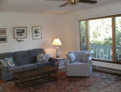 J.L. Seagull Living Room on Ocracoke Island